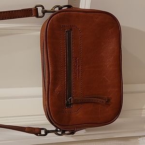 American Leather Company Crossbody Purse & 6 CC Holder